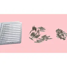 Phụ Kiện Thay Thế Cho Máy Đốt Nốt Ruồi – Kim To, Kim Nhỏ (Vỉ 10 Cây) & Ốc Luồn Kim
