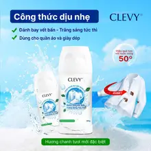 [DÙNG THỬ 49K- COMBO 3 CHỈ 129K] Bột Giặt Đa Năng CLEVY - Làm Sạch Quần Áo, Giày Dép, Tẩy Sạch - BG01