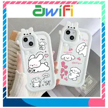 Ốp lưng iphone nơ camera hình vuông puppy run 6/6splus/7/7plus/8/8plus/x/xr/xs/11/12/13/pro/max/plus/promax-Awifi M5-5