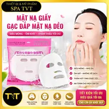 MẶT NẠ GIẤY ĐẮP MẶT DẺO SIÊU MỎNG 80 MIẾNG, GẠC ĐẮP MẶT NẠ SPA, ÔM KHÍT DA, THẤM HÚT TINH CHẤT TỐT