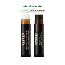 Combo son dưỡng dầu dừa cocoon và tẩy tế bào chết môi làm sạch và dưỡng ẩm môi - HUNOXA