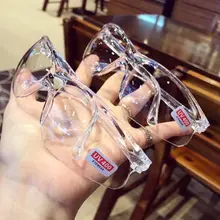 🐟Lumi🐟 Kính bảo hộ unisex, tròng kính trong suốt, bảo vệ khỏi giọt bắn và bụi bẩn, kiểu dáng thời trang Hàn Quốc.