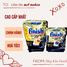 [CAO CẤP NHẤT] Viên rửa bát Finish Ultimate Plus