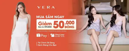 Vera Giảm 50K Khi Thanh Toán ShopeePay – Đơn Từ 599K