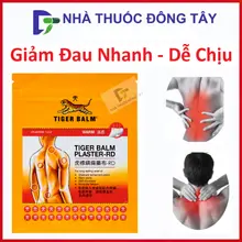 Cao Dán Con Hổ Tiger Balm / Cao Dán Xương Khớp / Miếng Dán Giảm Đau (Gói 3 Miếng) - Nhà Thuốc Đông Tây 3