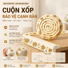 Dải bảo vệ chống va chạm cho bé, dải chống va đập xốp bọc cạnh bàn, mềm dày, tự dính, an toàn cho bé, chống sốc nội thất
