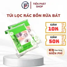 [COMBO 5 Bịch]50-65c 1 bịch. Túi Lọc Rác Bồn Rửa – Lọc Thức Ăn Thừa, Chống Tắc, Túi Lọc Rác Dùng 1 Lần Sạch Sẽ Tiện Dụng