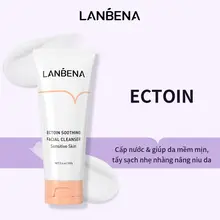 LANBENASữa rửa mặt   (100g) - chống dị ứng làm sạch sâu và dưỡng ẩm có thể sử dụng cho da nhạy cảm  Skincare