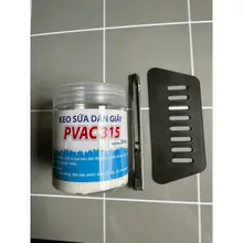 Bộ dụng cụ Hỗ trợ dán Giấy - Decal dán bếp - Decal dán kính,tường,mặt bếp. gồm keo, dao rọc giấy và miếng gạt nhựa