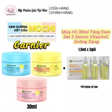 Kem Dưỡng Ẩm, Dưỡng Trắng , Da Mụn Garnier Kết Cấu Ráo Mịn Cấp Ẩm 48h Cho Da Căng Mịn 30ml