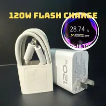 Sạc Nhanh 120 HT88, Sạc Siêu Nhanh Cho Các Dòng Máy Vivo, IQoo, Hiển Thị VFlashCharge, Cáp C-C