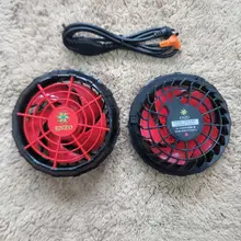 [ Chính Hãng ] 2 Quạt Áo Điều Hoà Enzo 5 Cánh 18V, DC Đồng Không Chổi Than,Chống Nước,Mạnh Mẽ,Bền Bỉ