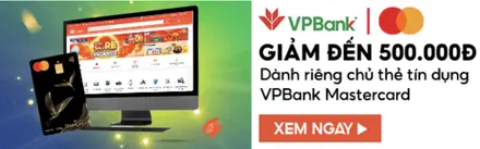 Shopee x VPBank – Giảm Đến 500K Khi Thanh Toán Thẻ VPBank