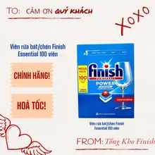 [HN-HCM] Viên rửa bát Finish Classic, Finish Essential