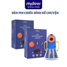 Đèn Pin Chiếu Hình Kể Chuyện Cổ Tích Mideer Kid Storybook Torch Đèn Ngủ Chiếu Sao Máy Chiếu Phim