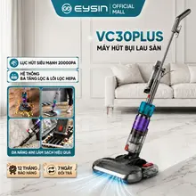 [V] Máy hút bụi có dây EYSIN VC30Plus Công suất 500W 20000Pa lực hút mạnh Lõi lọc HEPA lọc sạch bụi
