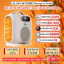 Quạt Sưởi Ấm Phòng Cho Bé Chính Hãng ZLIFE, Máy Sưởi Mùa Đông Gia Đình Cao Cấp Công Suất 2000W