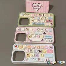 Ốp Lưng Cho Iphone 17 11 16 13 15 12 14 Pro Max I17AIR 7 16 8 Plus X XR XSMax Bìa truyện tranh Kitty Shin-chan đáng yêu