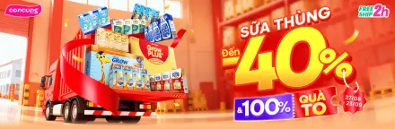 Con Cưng – Sữa Mua Theo Thùng, Giảm Sâu Kèm Quà