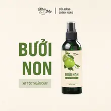 Xịt bưởi mọc tóc, xịt dưỡng tóc giúp kích mọc, giảm gãy rụng, thơm tóc Nhà Mơ 100ml