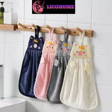 Khăn Lau Tay Bát Đĩa Nhà Bếp Nhà Tắm Treo Tường Mềm Mịn Thấm Hút Nước