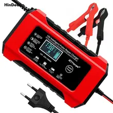 Sạc Bình Ắc Quy 12V 6A INTELLIGEN CHARGER 4AH - 100AH, Tự Ngắt Khi Đầy, Phục Hồi Ắc Quy Bằng Khử Sunfat HDG
