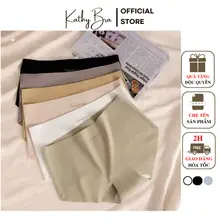 Q76 COMBO 10 Quần Lót Su Lạnh KATHY BRA Không Đường May Đáy Kháng Khuẩn Màu Tối Giản Basic