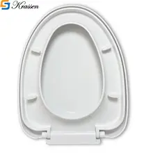 KS.05 Nắp bồn cầu Krassen rơi êm cao cấp mũi nhọn lắp cho bồn 1 khối và 2 khối. Chất liệu nhựa PP nguyên sinh cao cấp