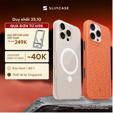Ốp lưng cho iPhone 16 Pro Max / 16 Pro / 16 Plus / 16 SLIMCASE - Không ố vàng, siêu mỏng, hỗ trợ sạc không dây