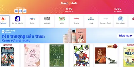 Tiki Flash Sale — Giá Sốc Hôm Nay