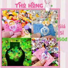 🍇Sweetybox🍇Túi Mù phát sáng, Charm Chai, Đồ Ăn, Blind Box, Viên Kẹo Các Loại Túi Bóc Quà