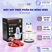 Máy Xay Thực Phẩm Đa Năng Cối Thuỷ Tinh, Xay Thịt Misu Louis Công Suất Lớn , Dung Tích 3.5L