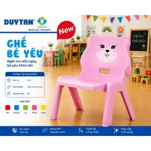 Ghế Nhựa Bé Yêu Duy Tân – Ghế Ăn Dặm, Ghế Ngồi Học Cho Bé Thoáng Khí Siêu Bền (6 Màu)