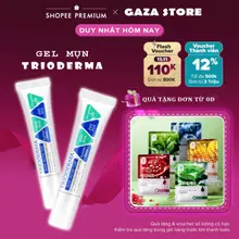 Kem giảm mụn Trioderma dưỡng ẩm và trắng da, xóa mờ vết thâm mụn 15g
