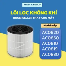 Lõi Lọc Không Khí Rogerseller® Tương Thích cho model máy FY0194, AC0810, AC0819, AC0820, AC0830, AC0850, FY0293
