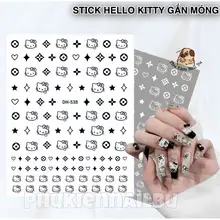 Stick Hello Kitty, Stick Hoạt Hình, Hình Dán Hello Kitty