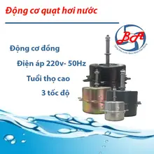 Động cơ motor thay thế cho quạt điều hòa hơi nước 25W-200W trục 8,10,12