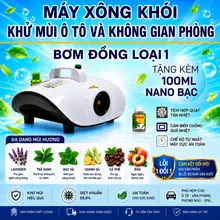 Máy Khử Khuẩn , Khử mùi Nano bạc , diệt khuẩn lọc khí trong phòng và nội thất Ô TÔ .