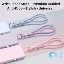 [Cao Cấp] Dây Đeo Cổ Tay Đan Dây Ngắn Cho Ốp Lưng Điện Thoại – Phù Hợp iPhone OPPO Samsung Xiaomi