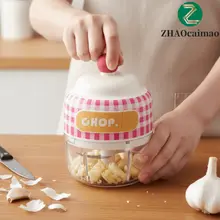 Máy chế biến thực phẩm ZHAOCAIMAO, Máy xay tỏi điện không dây đa chức năng, Dễ dàng làm sạch Máy nghiền tỏi cầm tay Mini cầm tay có thể tháo rời Làm Salad