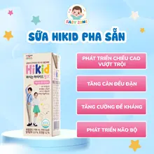 Sữa Tăng Cao Cho Bé HiKid Hộp Pha Sẵn - Sữa Tăng Chiều Cao Cho Bé Xuất Xứ Hàn Quốc - Sữa Dinh Dưỡng Tăng Cân Cho Bé