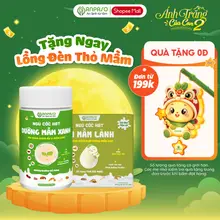 (DATE 1 THÁNG) Ngũ Cốc Dưỡng Mầm Xanh và An Mầm Lành Anpaso - Giàu đạm thực vật - Không bổ sung đường