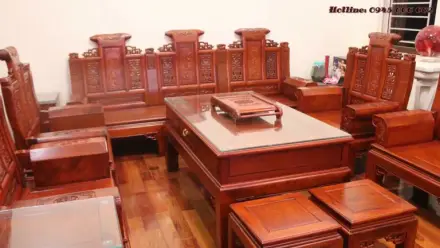 Tư vấn chọn mua bàn ghế phòng khách Âu Á tay hộp: Đẳng cấp và sang trọng