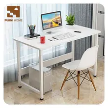 [FURNI HOME] Bàn làm việc BUN,chân sắt mặt gỗ cao 75cm không kèm ghế (full phụ kiện lục giác, ốc vít lắp ráp)