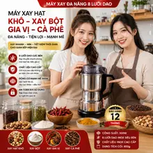 Máy Xay Thực Phẩm Đa Năng 8 Dao – Công Suất Mạnh, Xay Siêu Nhanh