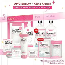 [Chuẩn Thái] Vỉ 10 Viên Bột Kích Trắng Và Dưỡng Trắng Da Alpha Arbutin Whitening Plus Precious Skin Thái Lan