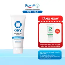 Sữa rửa mặt cho nam Oxy sạch dịu nhẹ, giảm khô căng dạng gel Oxy Hydrating Wash 100g