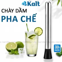 [Combo 5] Chày Dầm Pha Chế Đồ Uống Inox 304 Chống Gỉ Bar Pha Cocktails Nước Ép KALT DT260601501