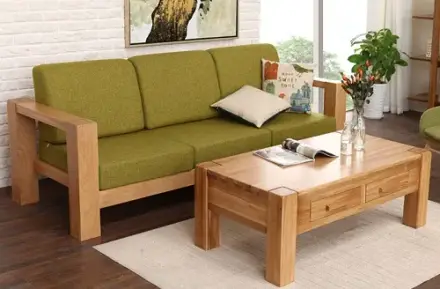 Các mẫu bàn ghế gỗ phòng khách giá 3 triệu đáng tham khảo