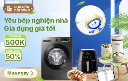 Yêu Bếp Nghiện Nhà Tiki — Giảm Đến 50% Đồ Gia Dụng